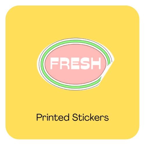 STICKERS PRINTED