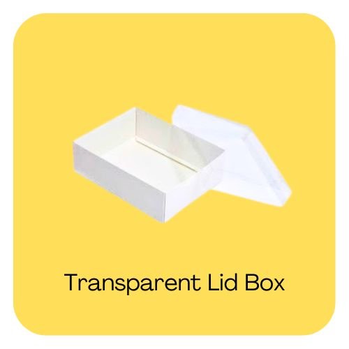 TRANSPARENT LID BOXES