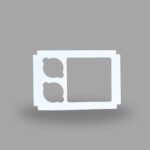 2 Cupcakes With Bento Cake Inner Cavity Base