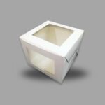 6x6x5.75 Inches 2 Windows White Box