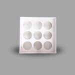 9 Cupcakes empty Box