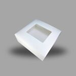 Top Window White Box + Square Cake Base